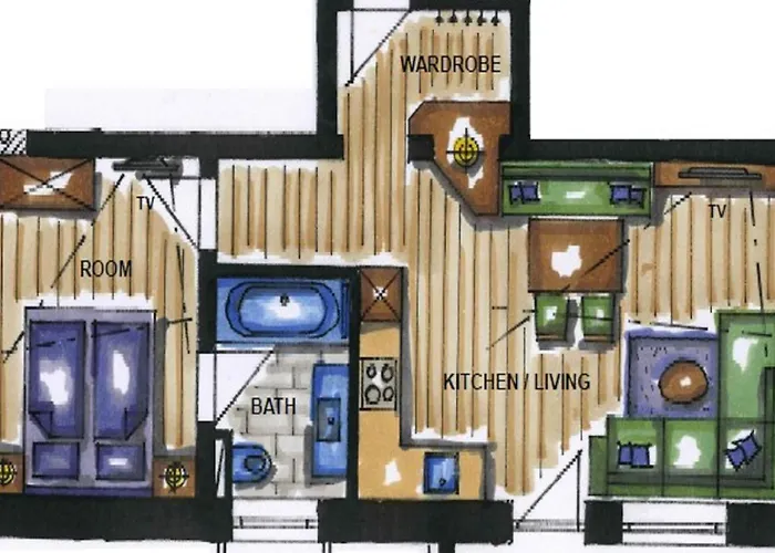 A Casa Aquamarin Apartamento *