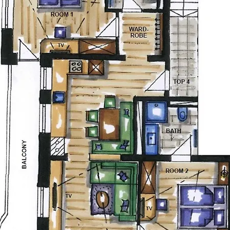 Apartment A Casa Aquamarin