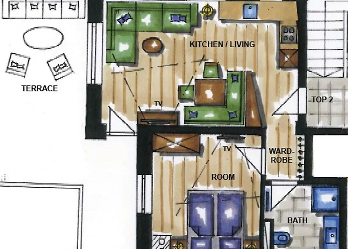 A Casa Aquamarin Apartment Sölden