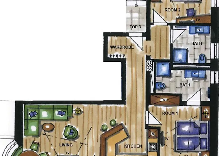 A Casa Aquamarin Apartment